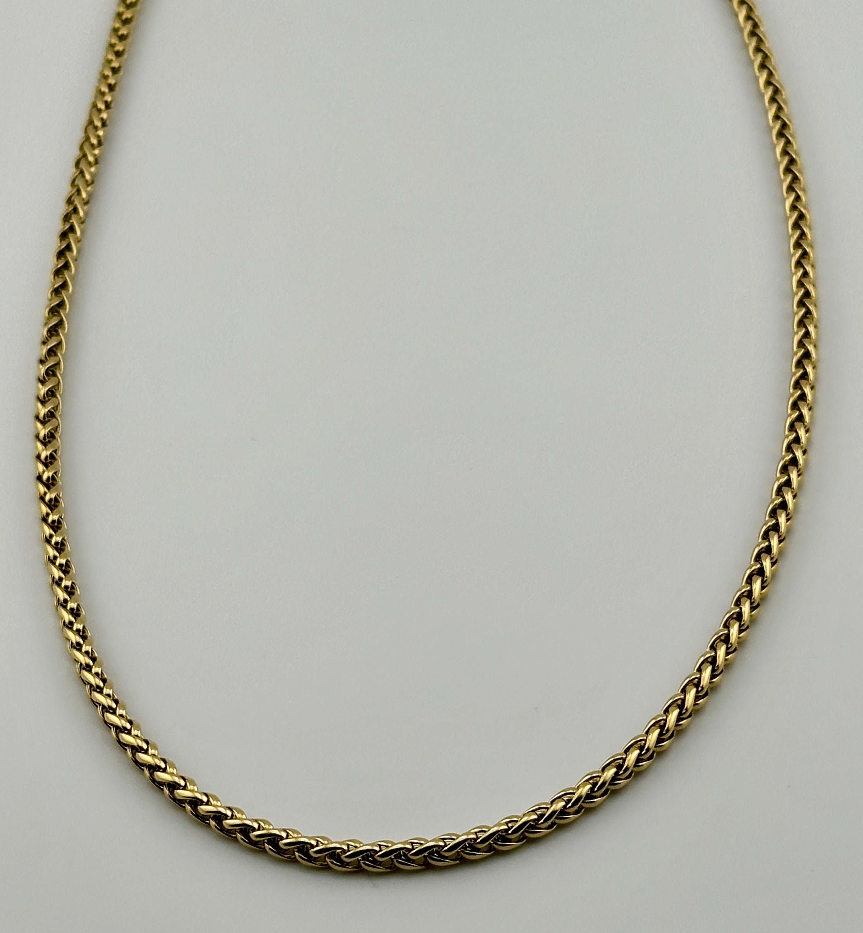 Wheat Gold 4mm Chain
