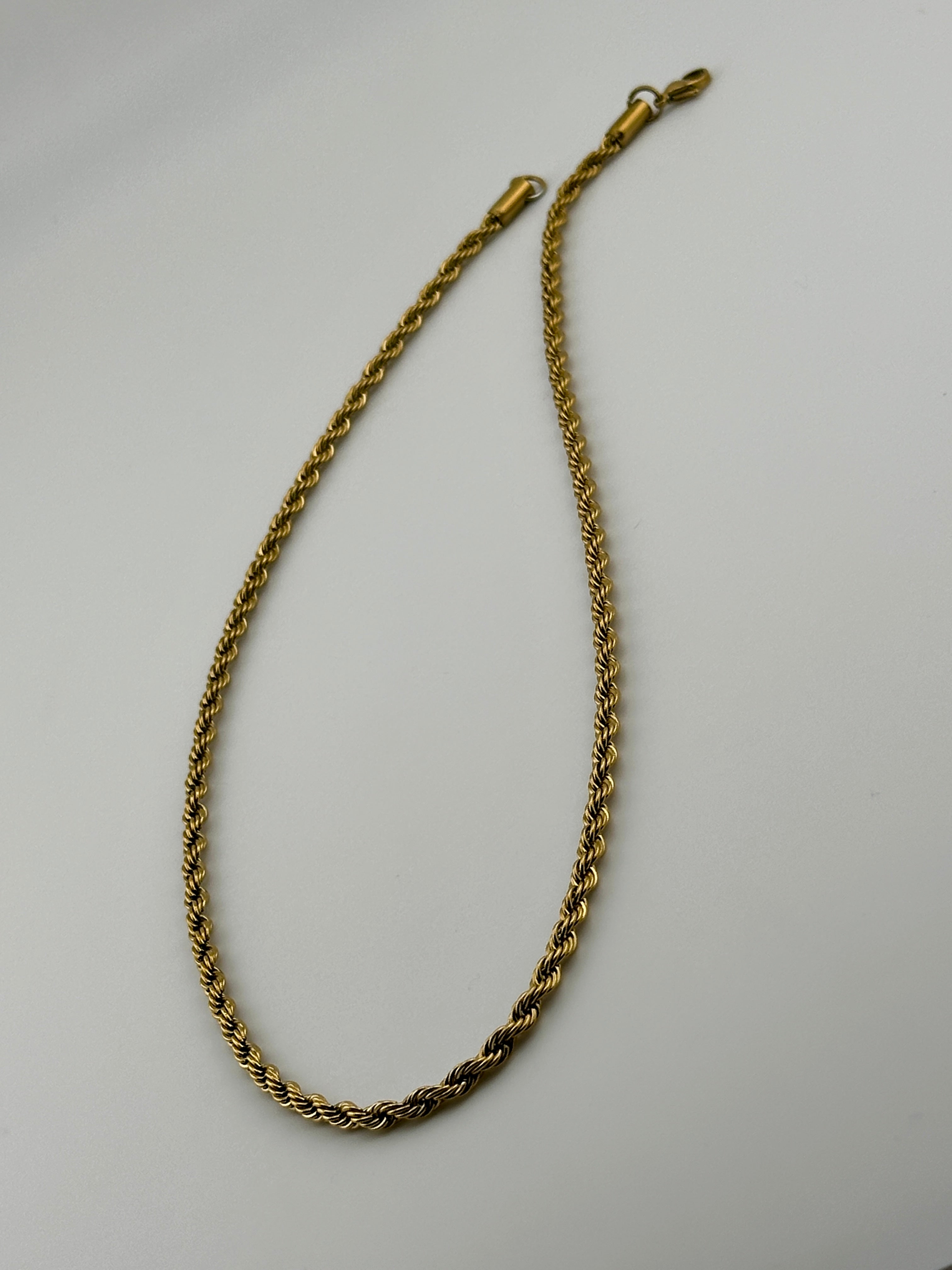Rope Gold 4mm Chain