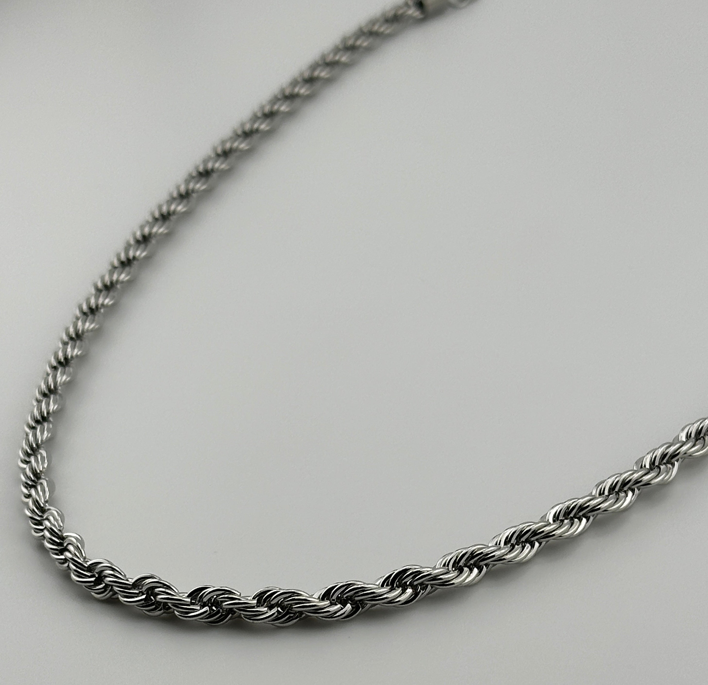 Rope Silver 6mm Chain
