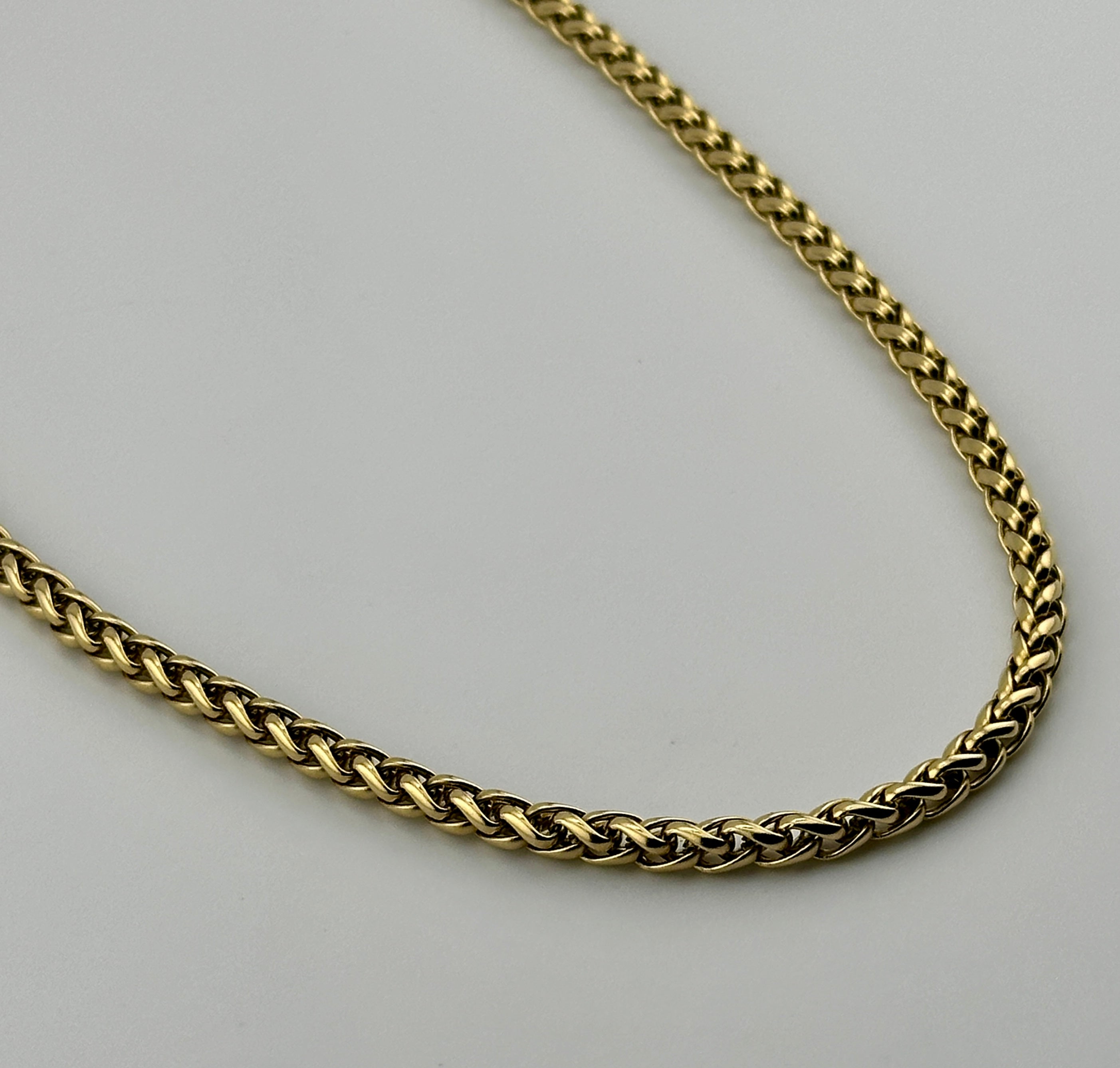 Wheat Gold 5mm Chain