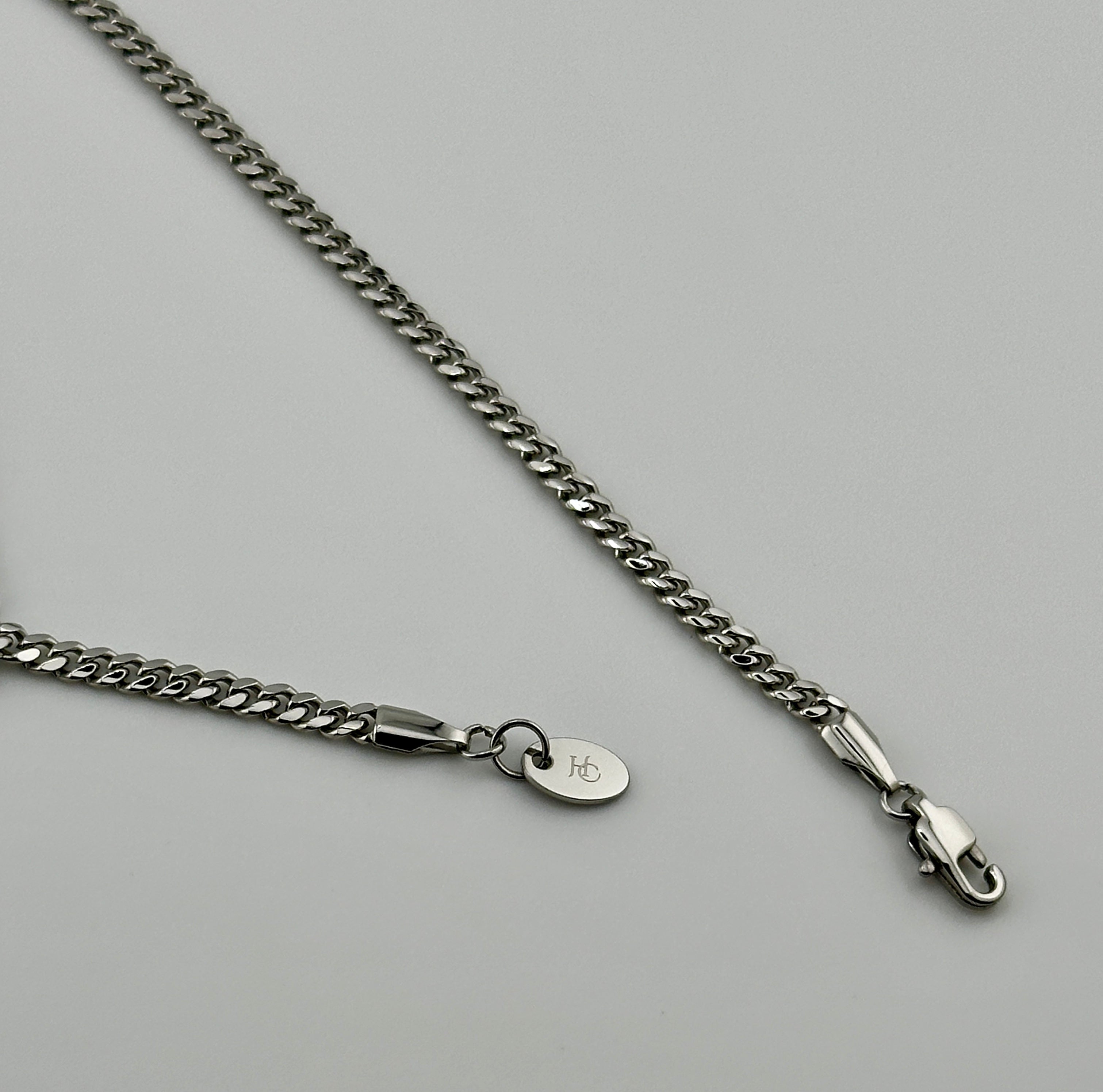 Cuban Link Silver 3mm Chain
