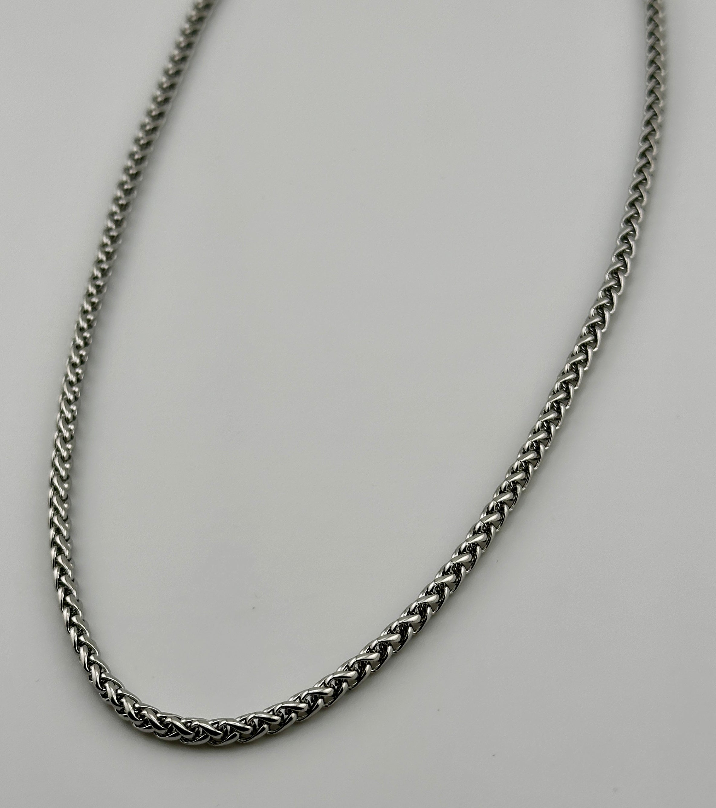 Wheat Silver 4mm Chain