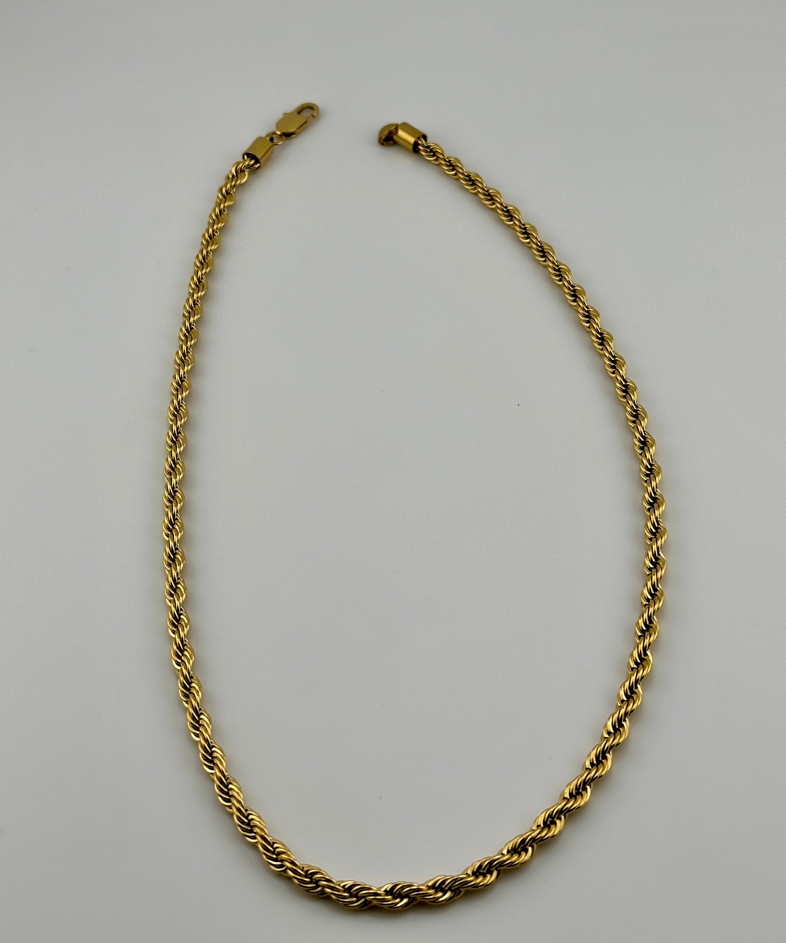 Rope Gold 5mm Chain