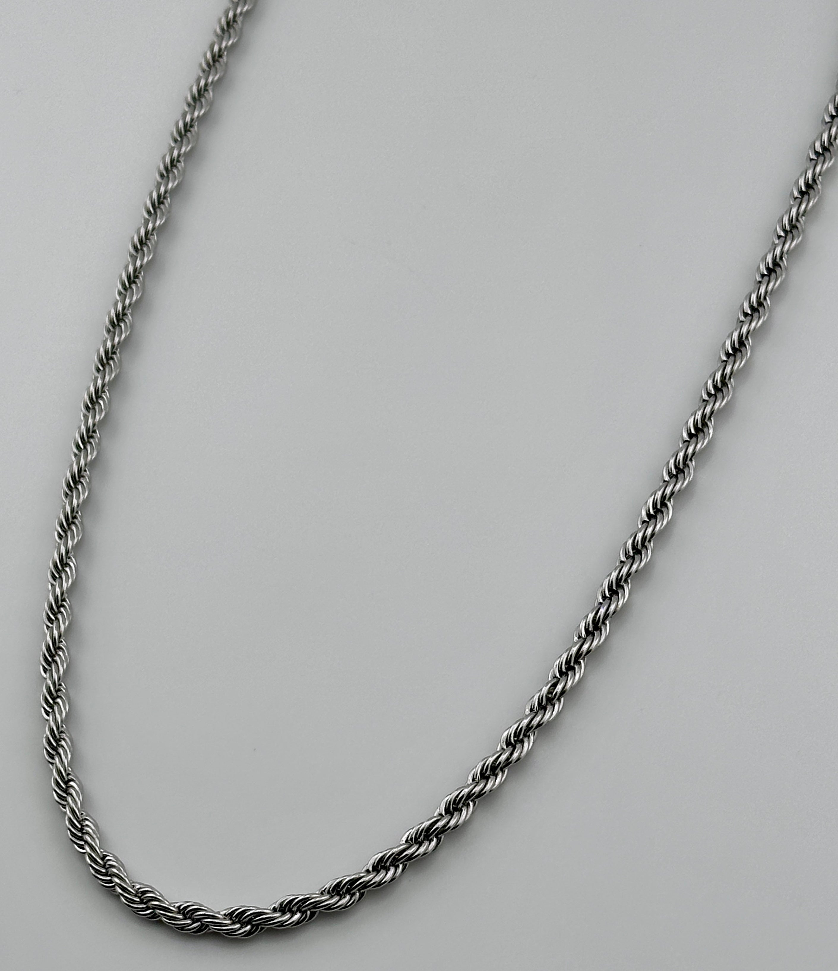 Rope Silver 5mm Chain