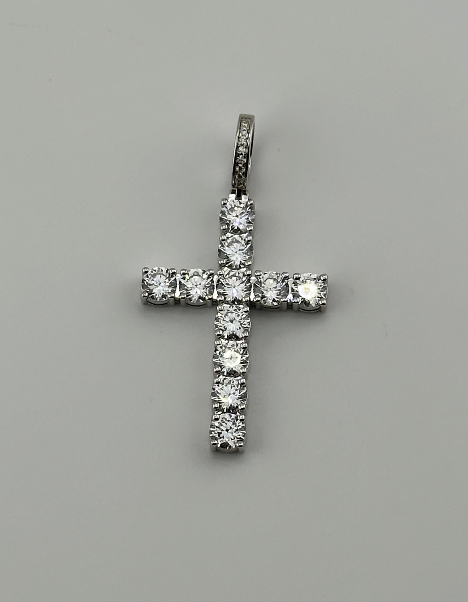 Diamond Cross (Silver)