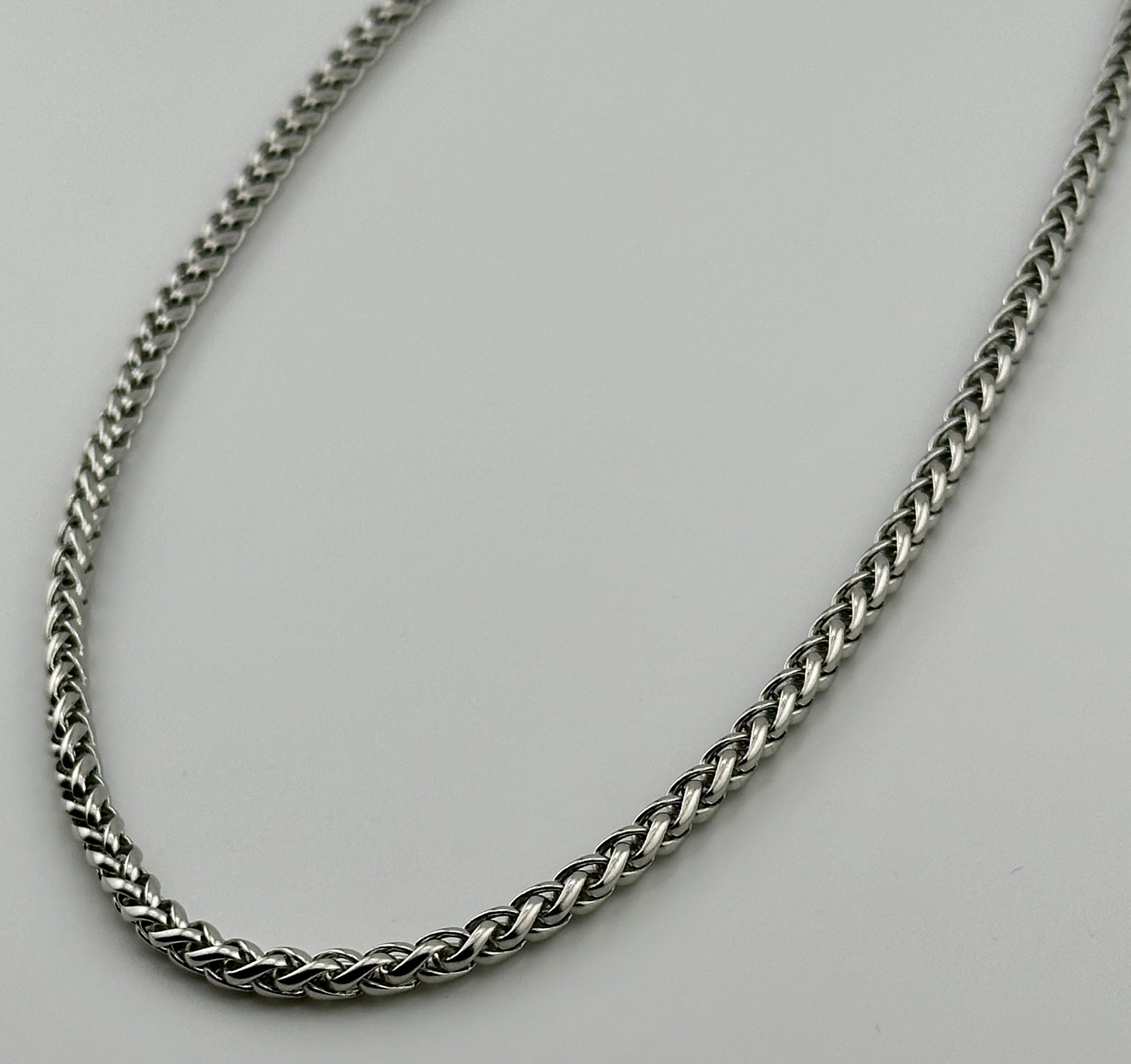 Wheat Silver 5mm Chain
