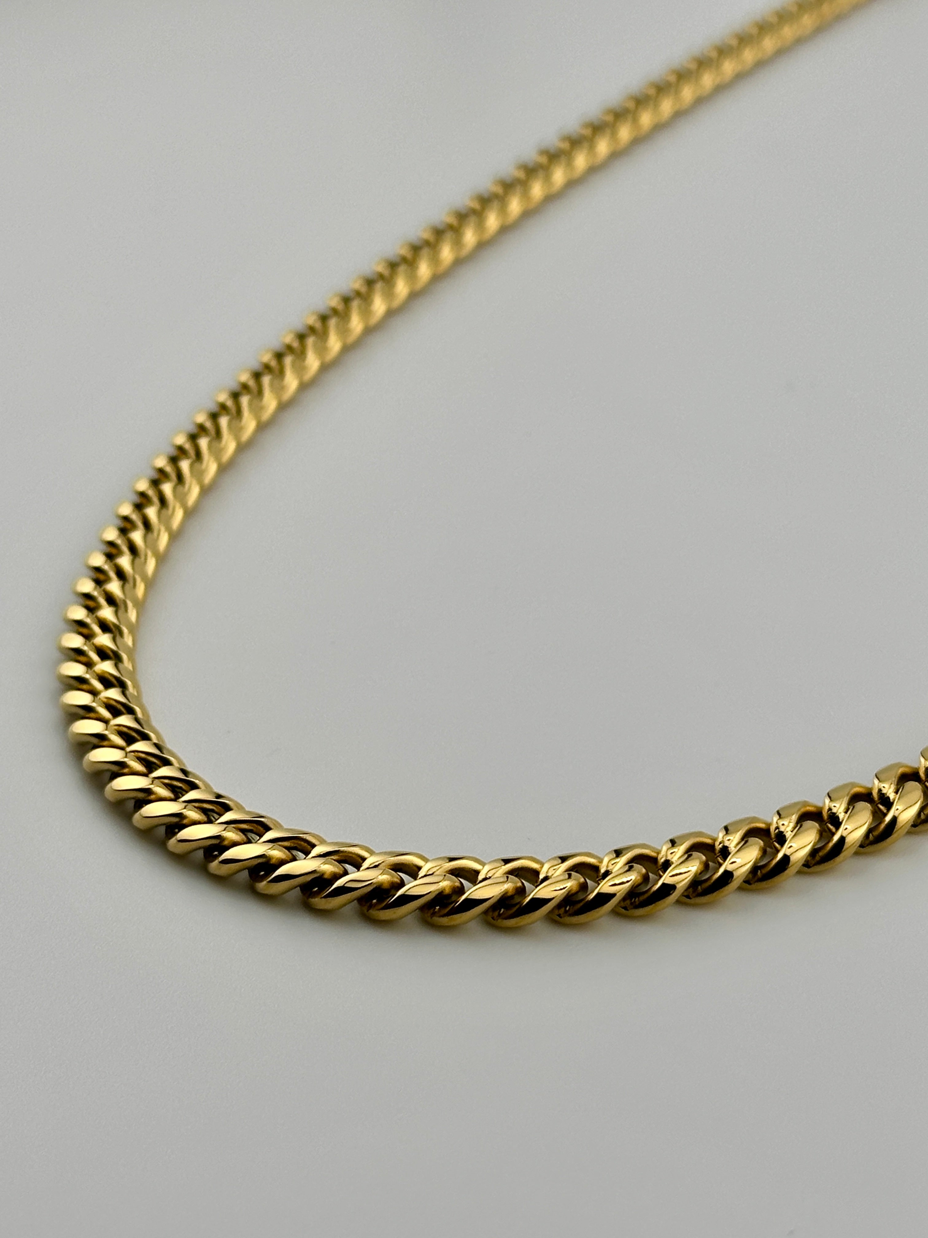 Cuban Link Gold 8mm Chain