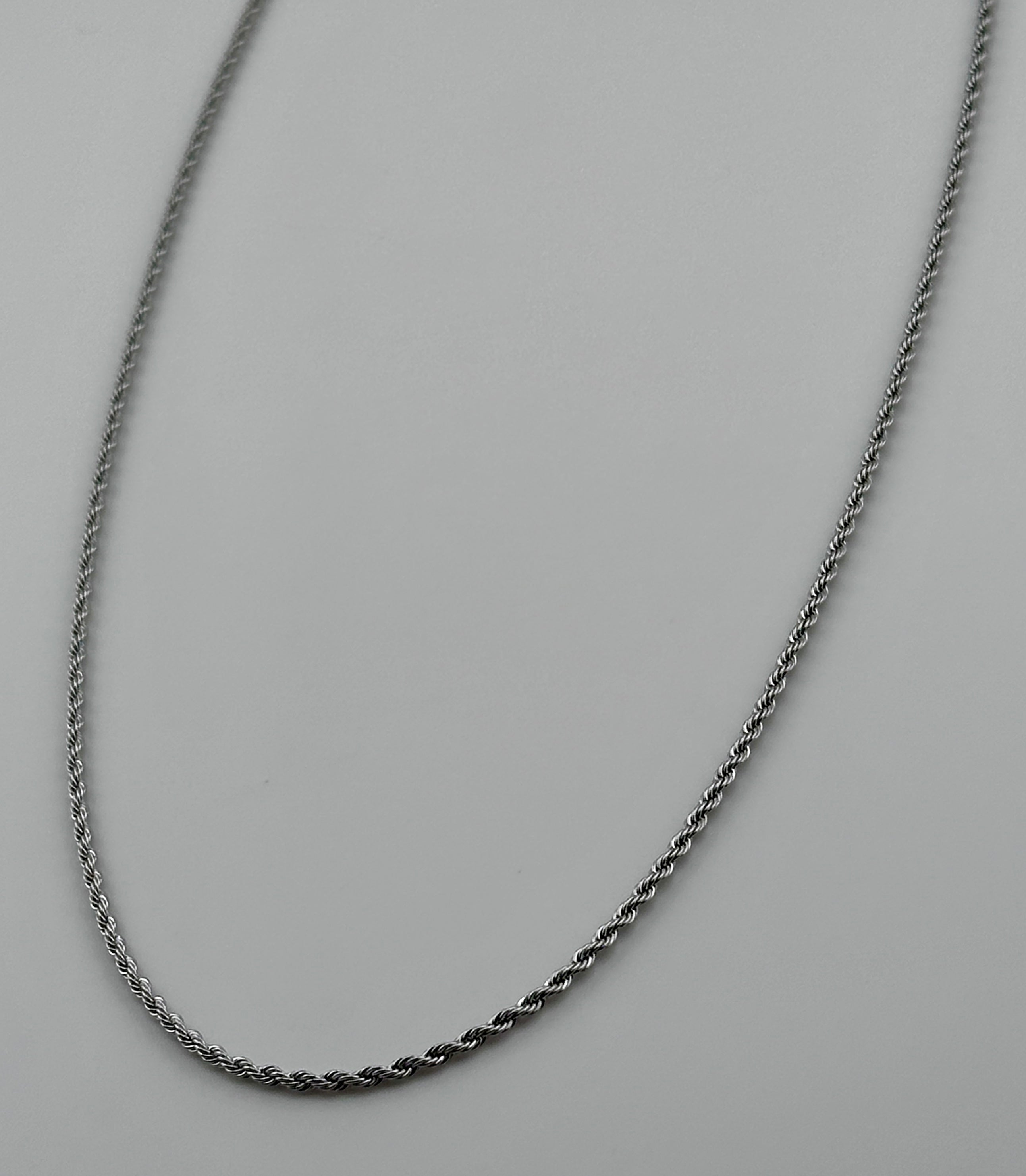 Rope Silver 2mm Chain