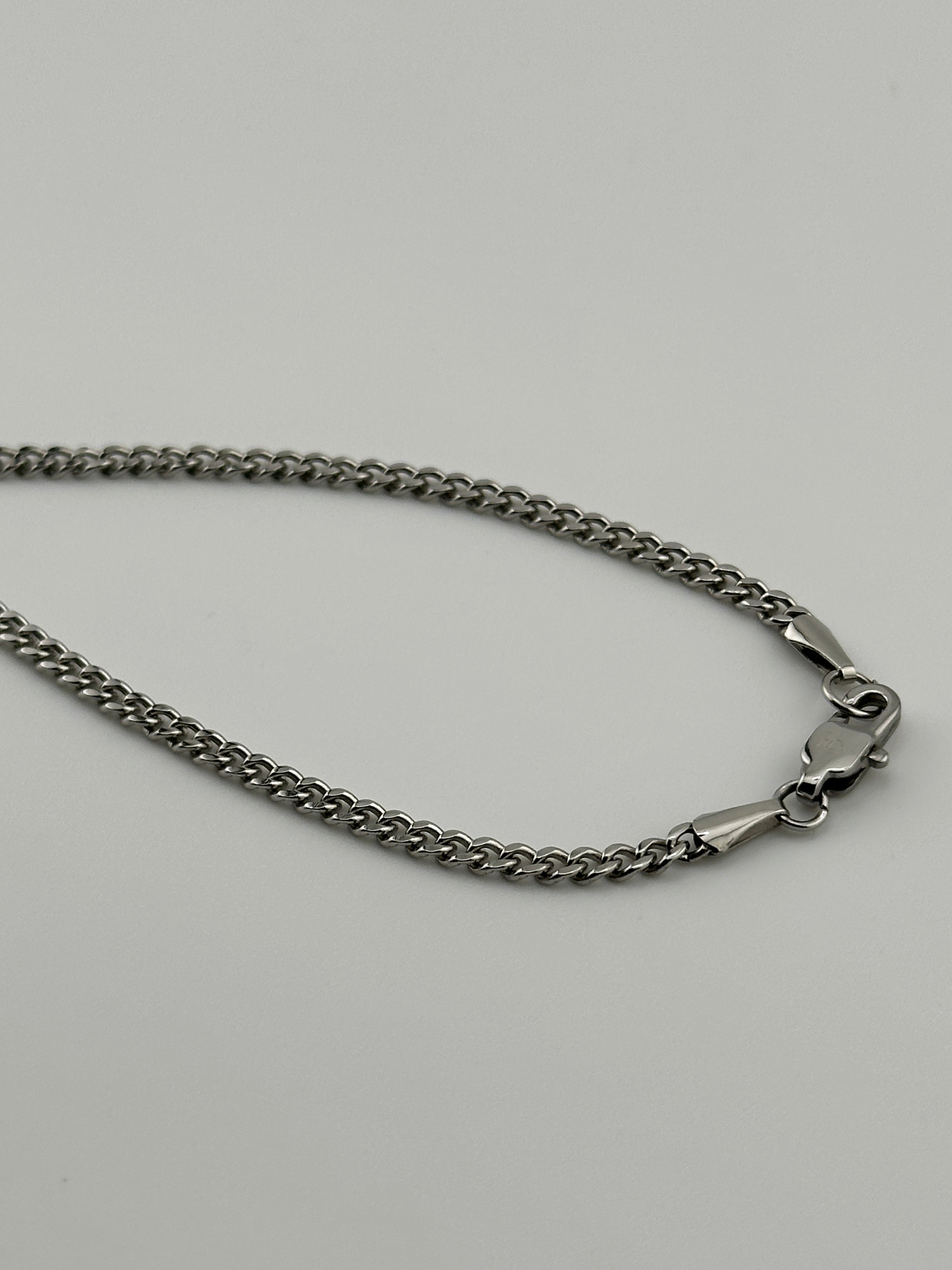 Cuban Link Silver 3mm Bracelet