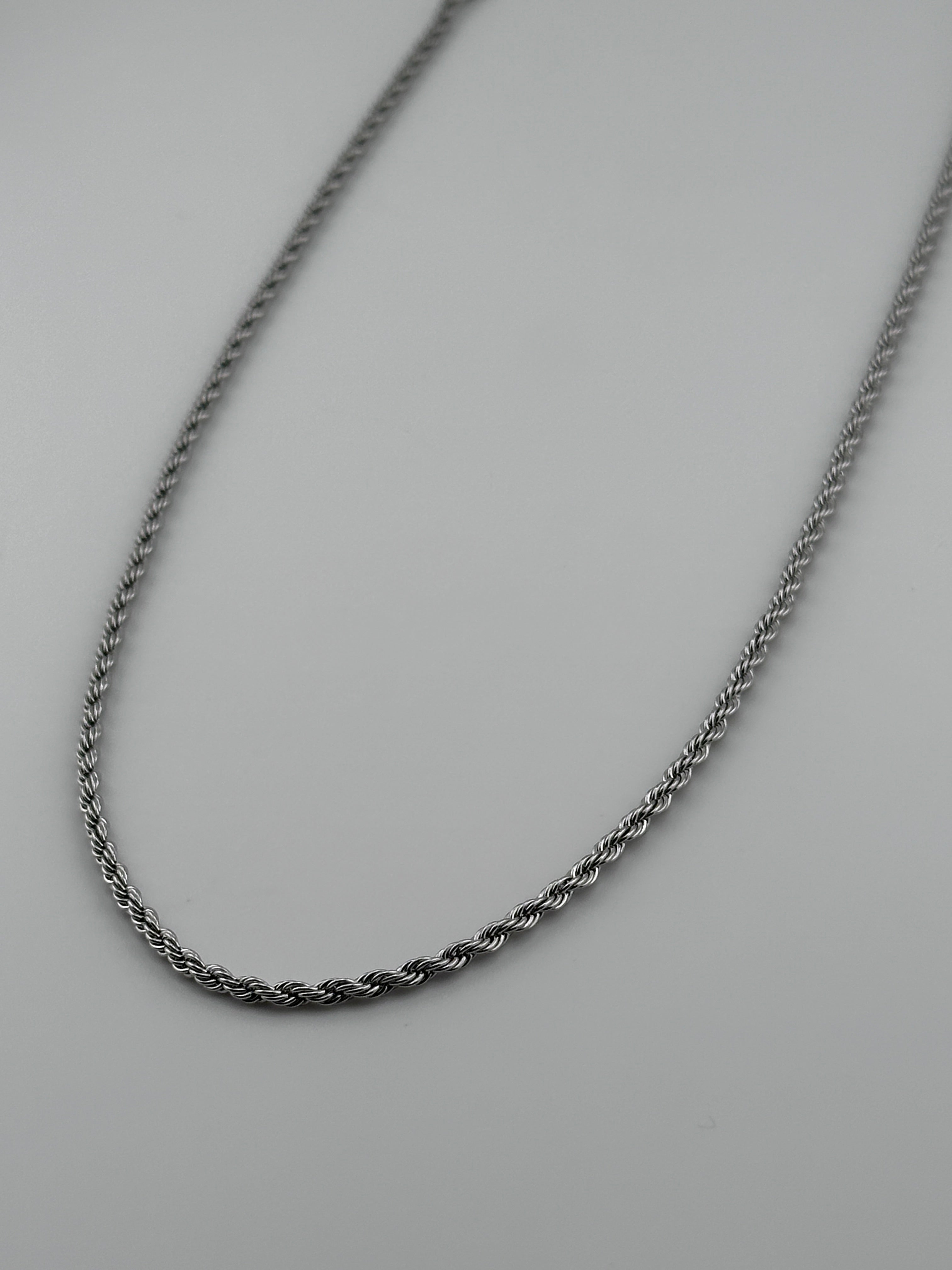 Rope Silver 3mm Chain