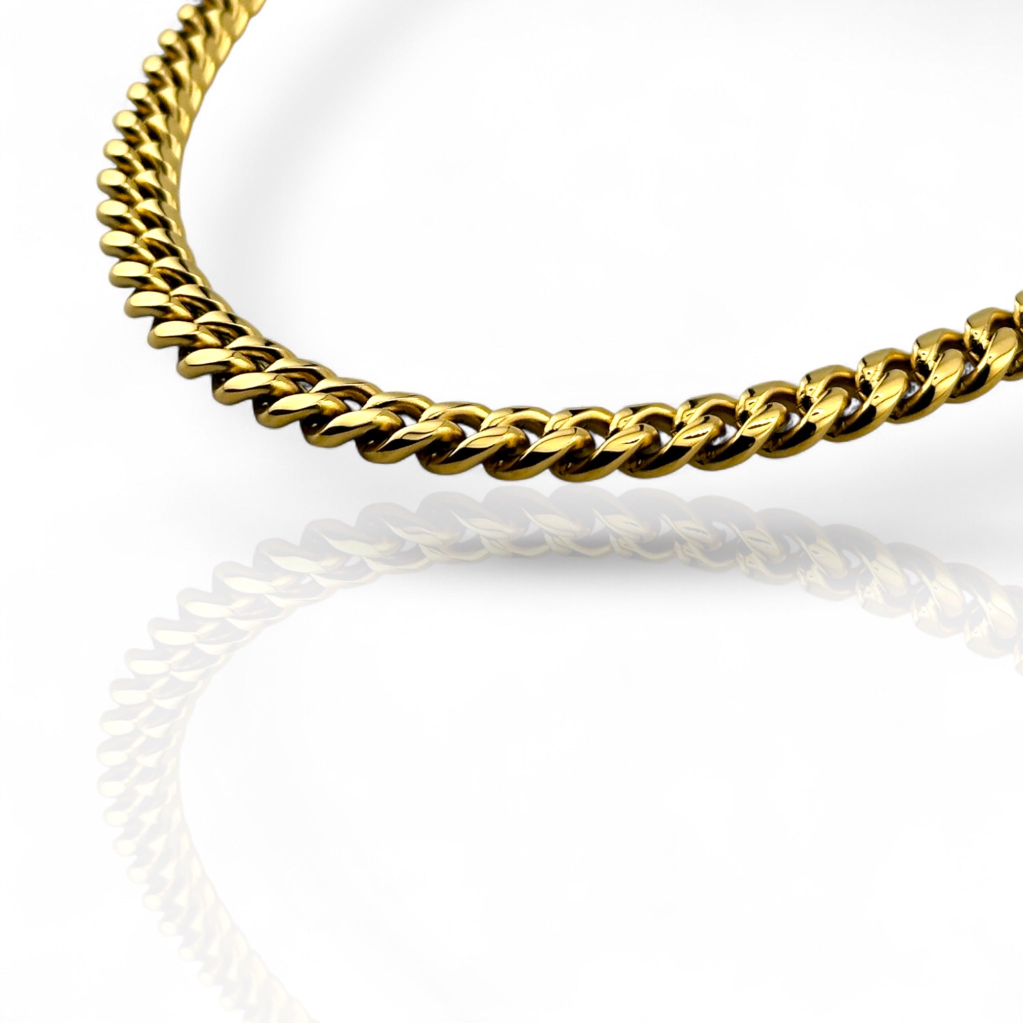 Cuban Link Gold 8mm Chain