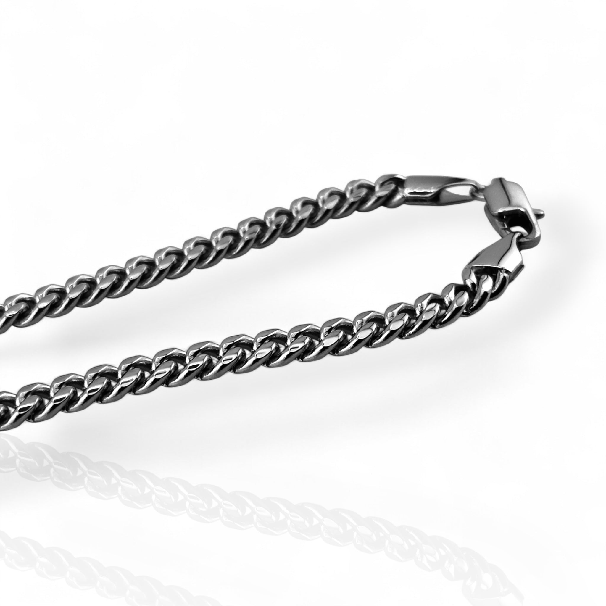 Cuban Link Silver 5mm Bracelet