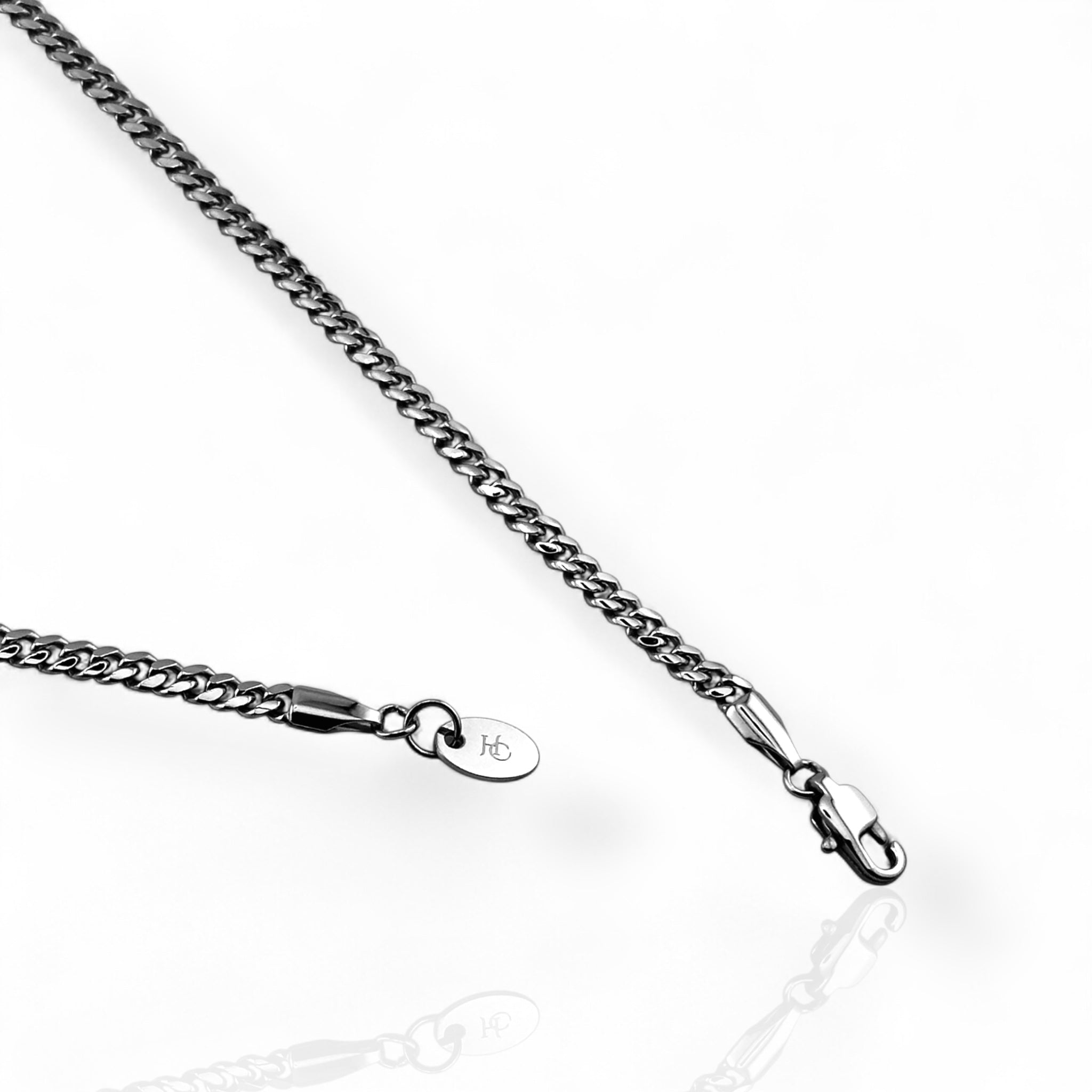 Cuban Link Silver 3mm Chain