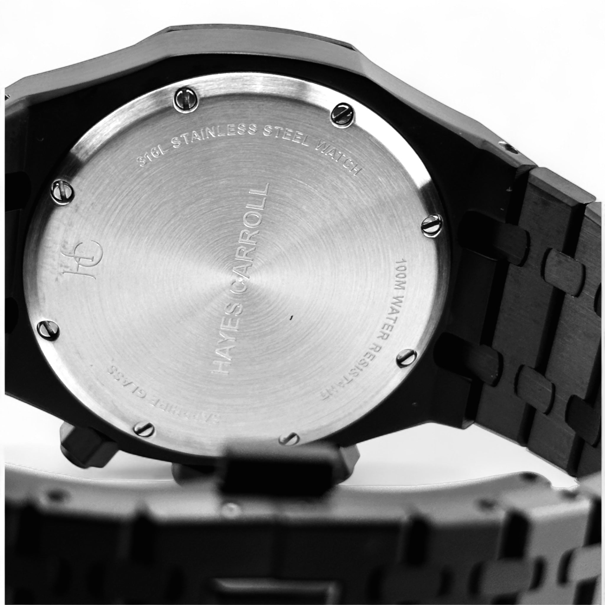 Hayes Carroll Classic Chronograph Watch (Black)