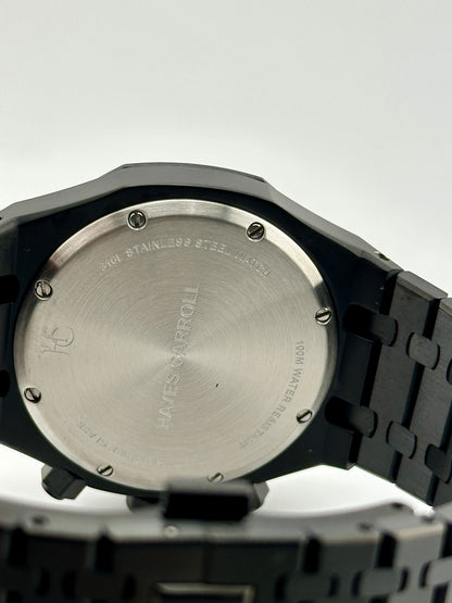 Hayes Carroll Classic Chronograph Watch (Black)
