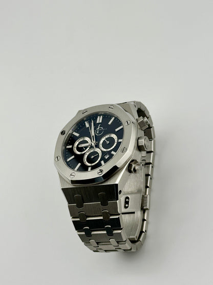 Hayes Carroll Classic Chronograph Watch (Silver)