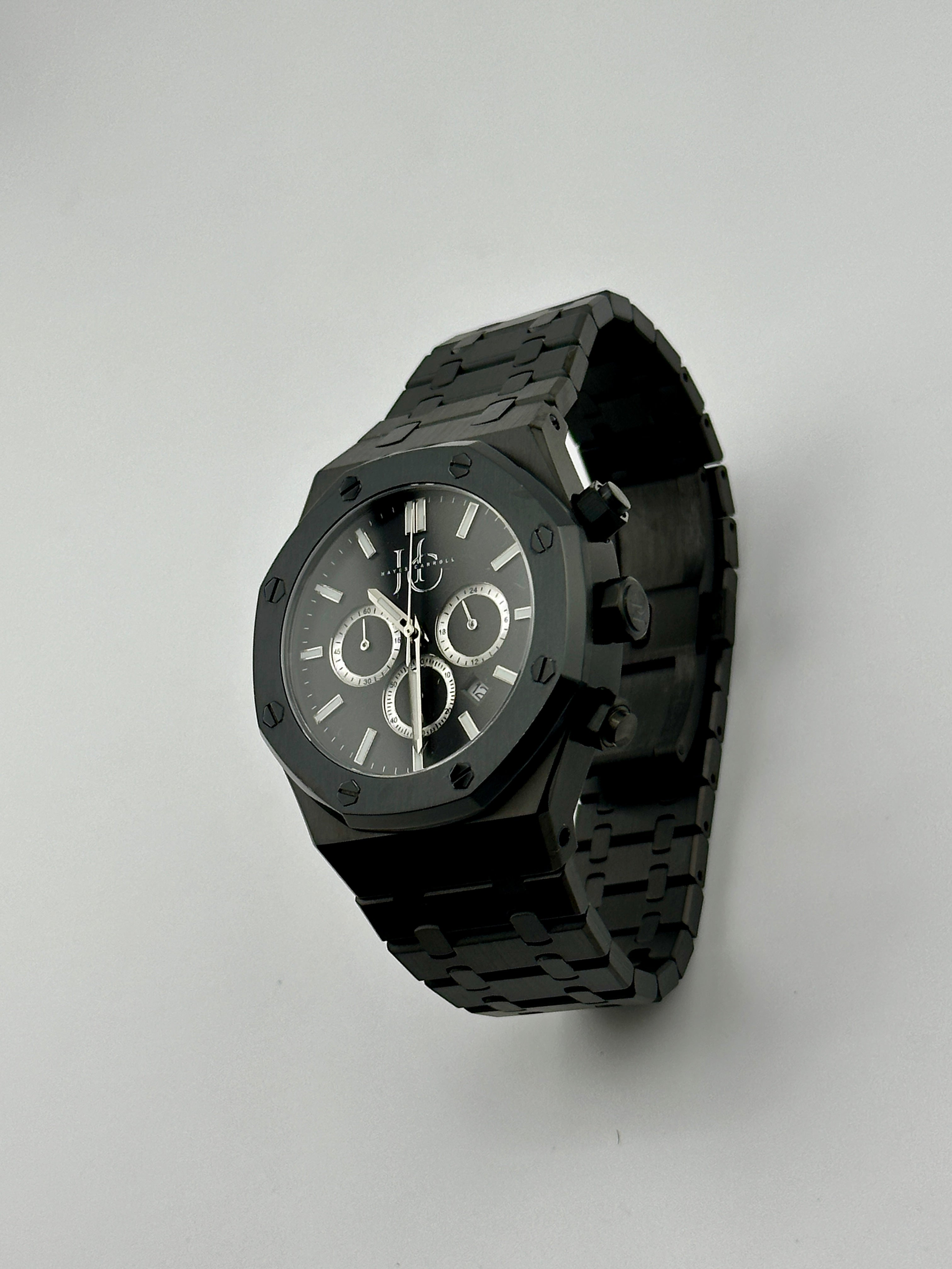 Hayes Carroll Classic Chronograph Watch (Black)