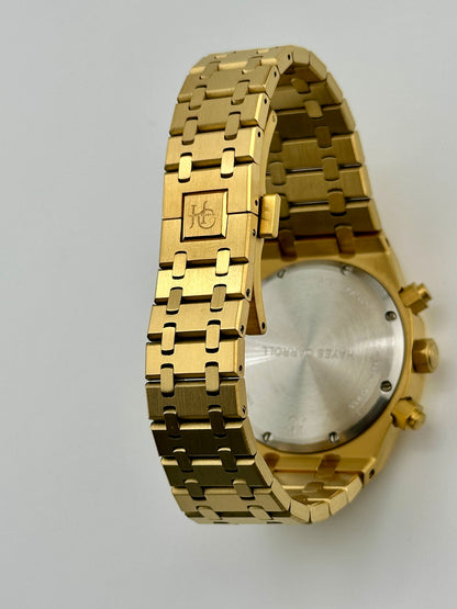 Hayes Carroll Classic Chronograph Watch (Gold)
