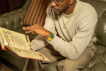 Hayes Carroll Classic Chronograph Watch (Gold)