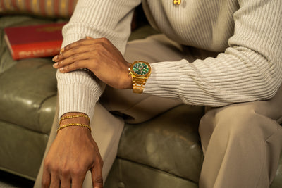 Hayes Carroll Classic Chronograph Watch (Gold)