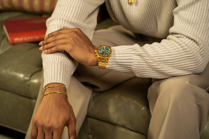 Hayes Carroll Classic Chronograph Watch (Gold)