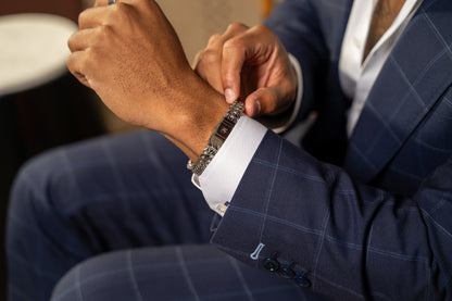 Franco Silver 12mm Bracelet