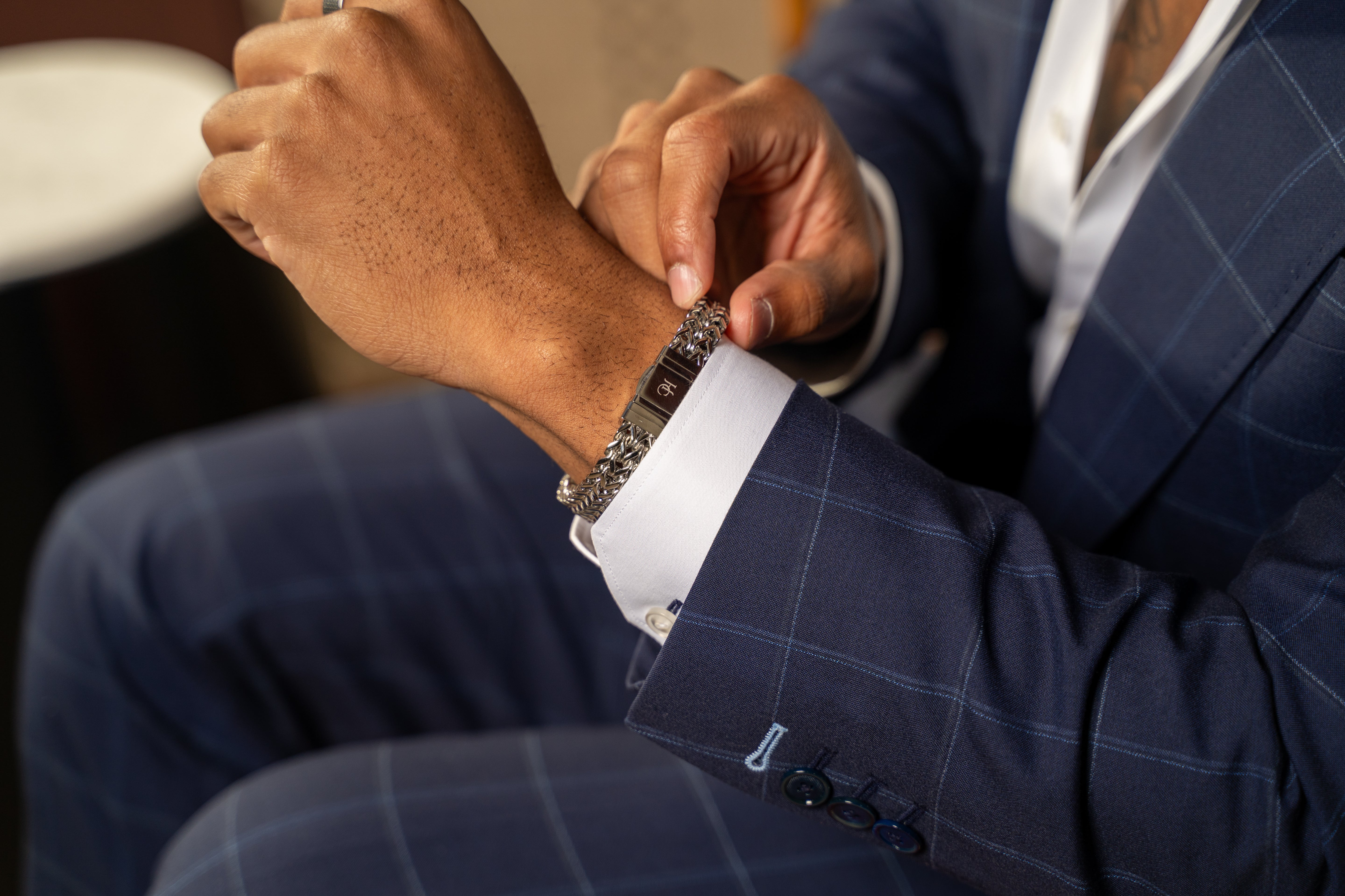 Franco Silver 12mm Bracelet