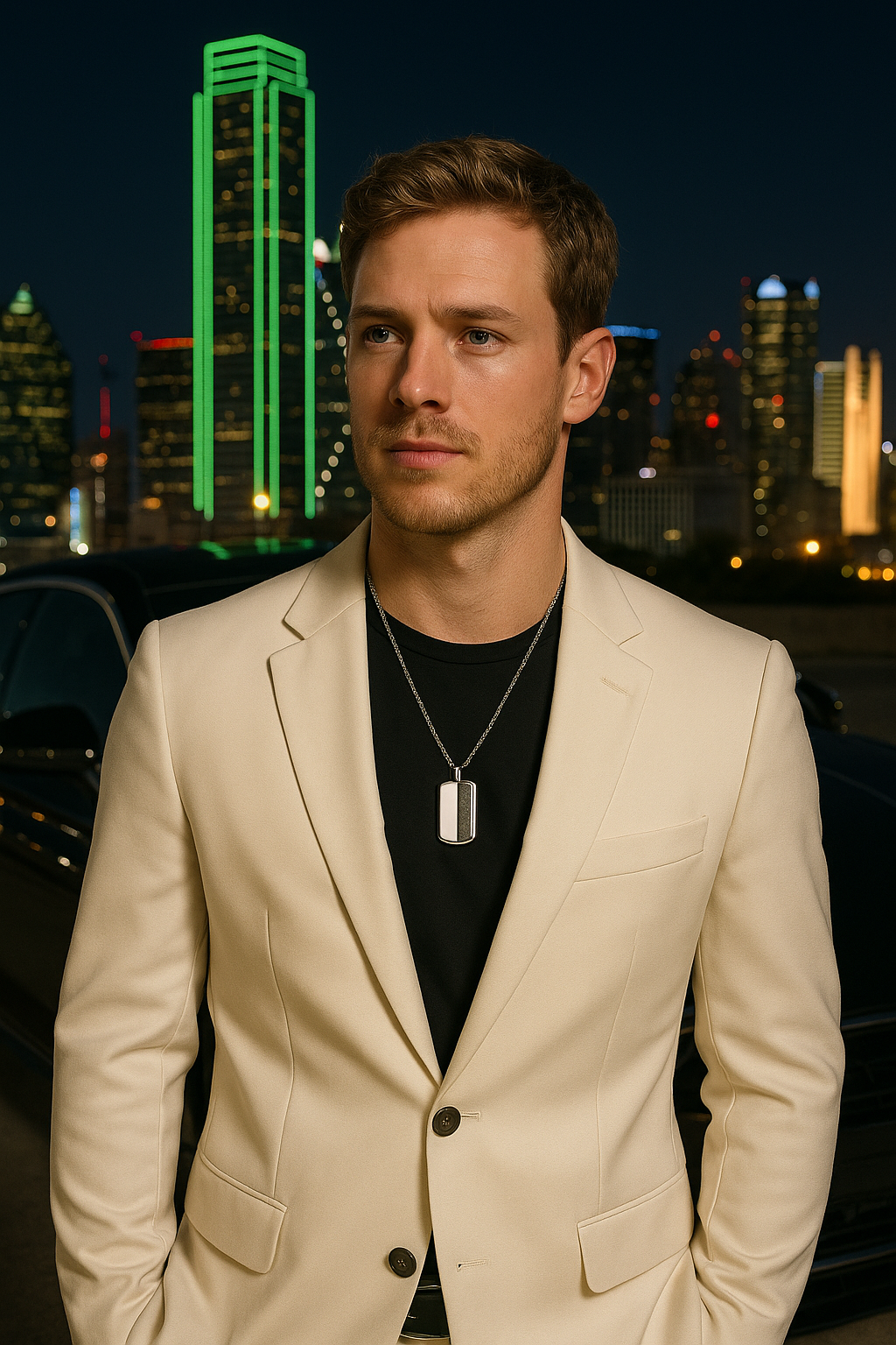 Dog Tag Pendant (Silver)