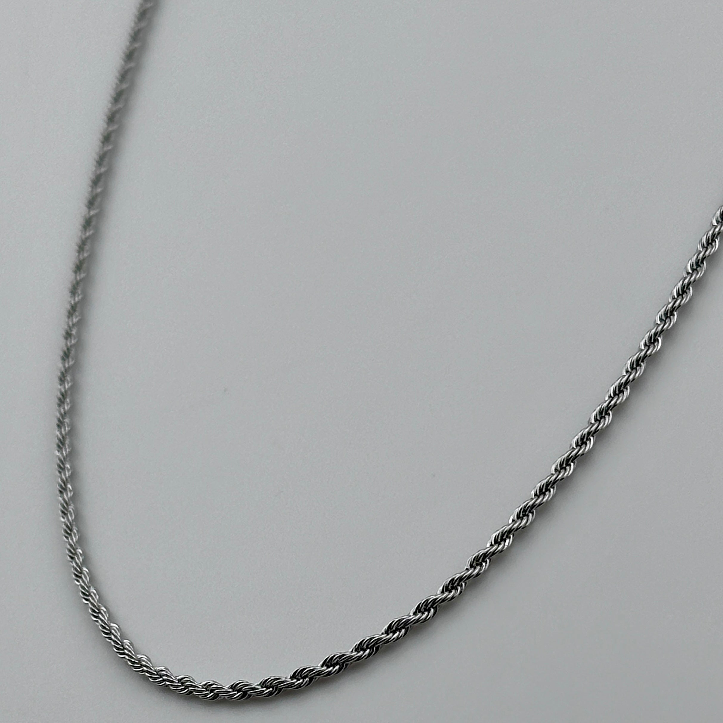 Rope Silver 2mm Chain