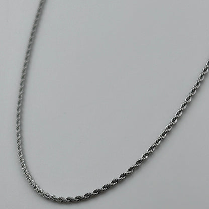 Rope Silver 2mm Chain