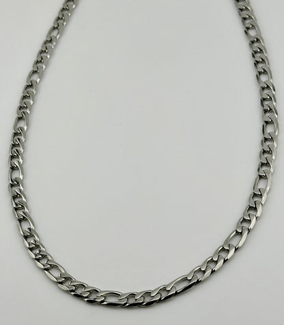 Figaro Silver 8mm Chain