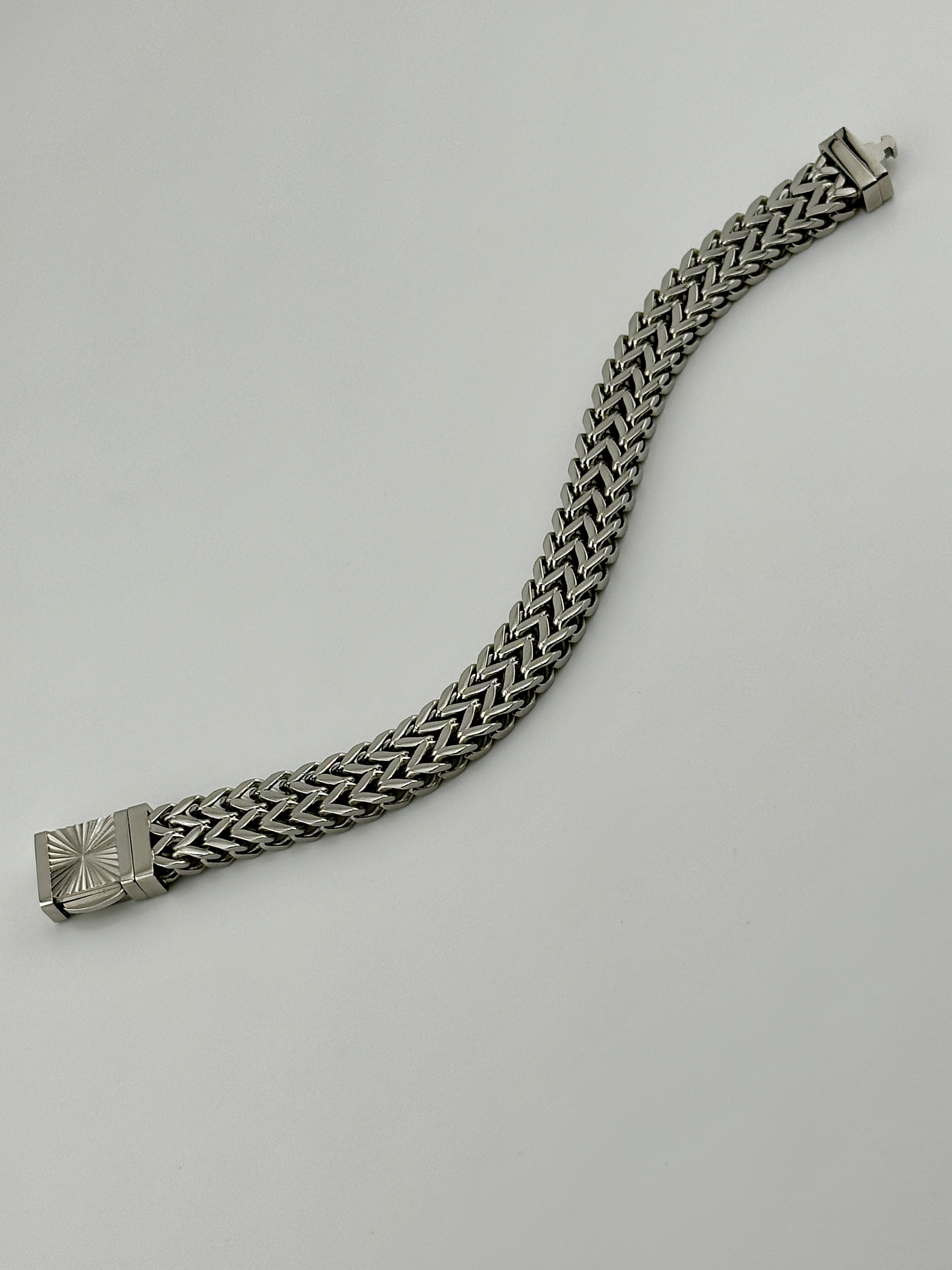 Franco Silver 12mm Bracelet