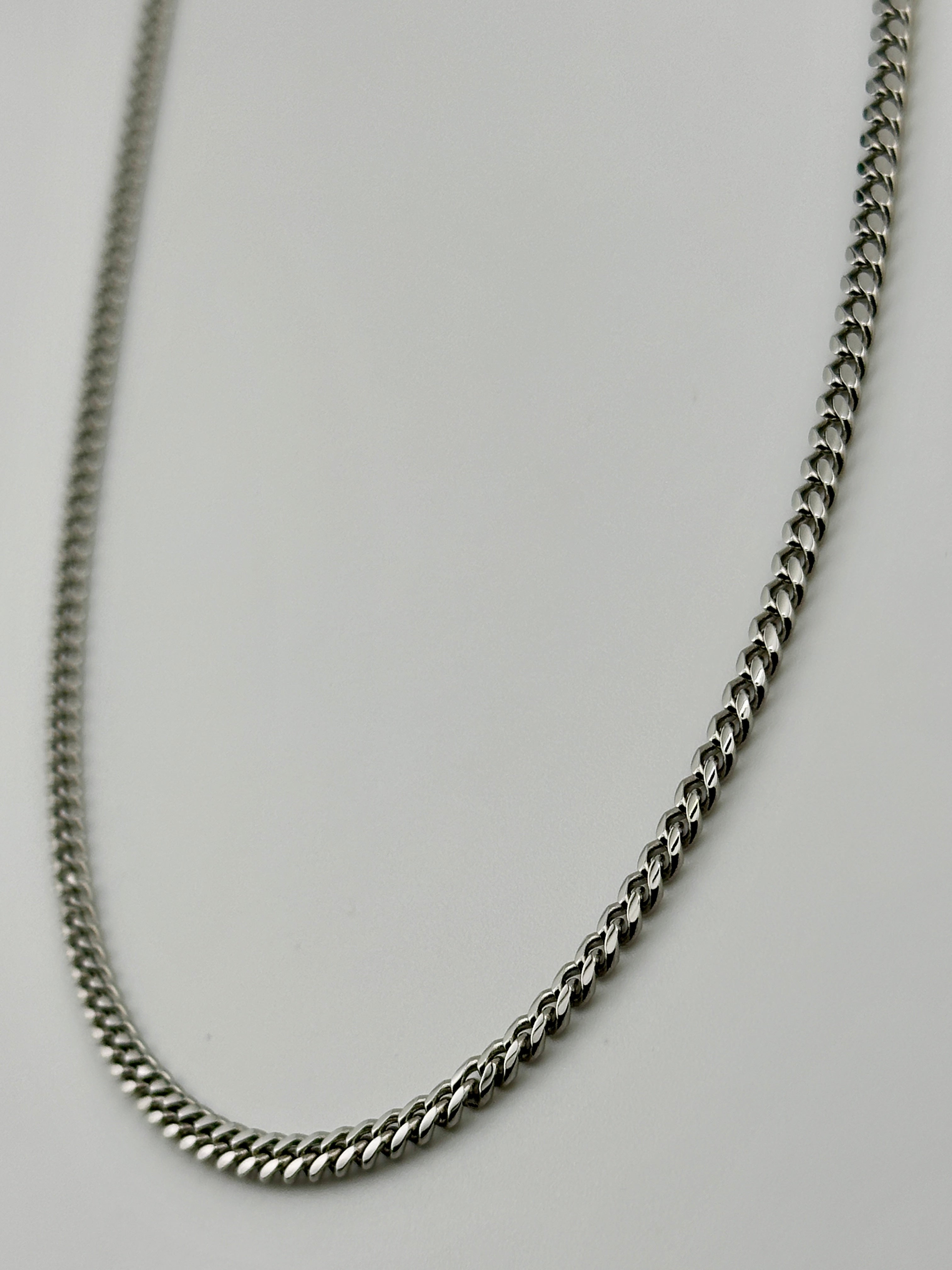 Cuban Link Silver 3mm Chain