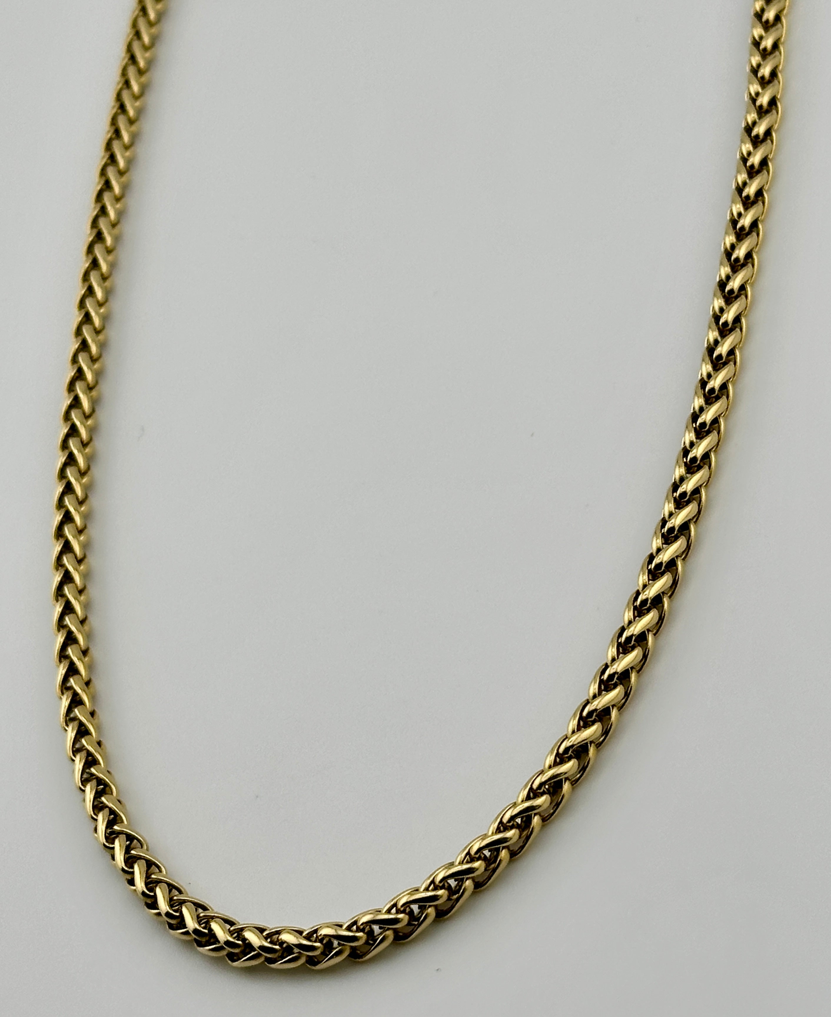 Wheat Gold 5mm Chain