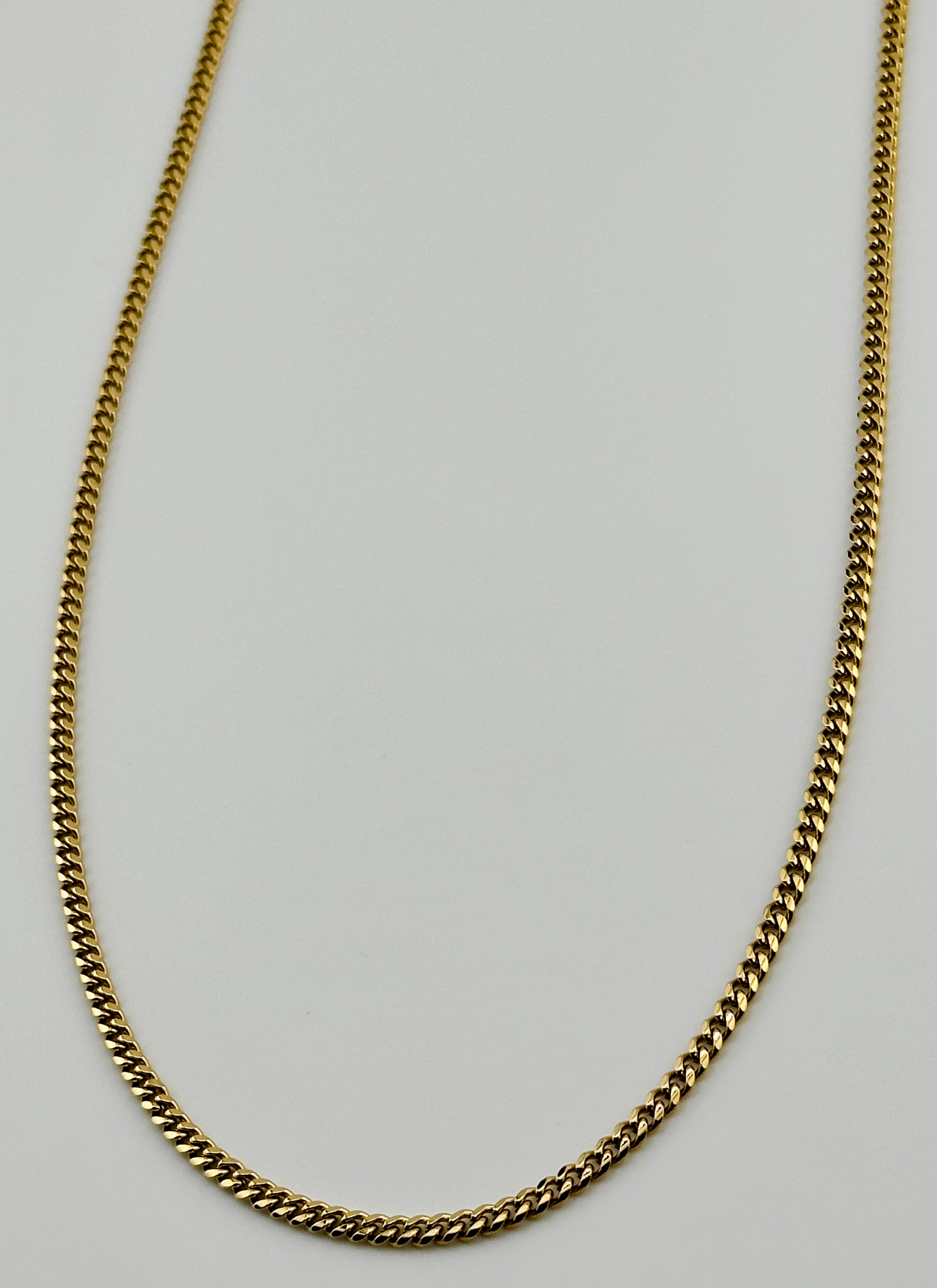 Cuban Link Gold 3mm Chain