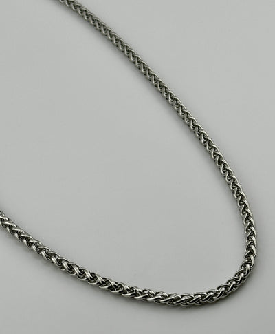 Wheat Silver 5mm Chain