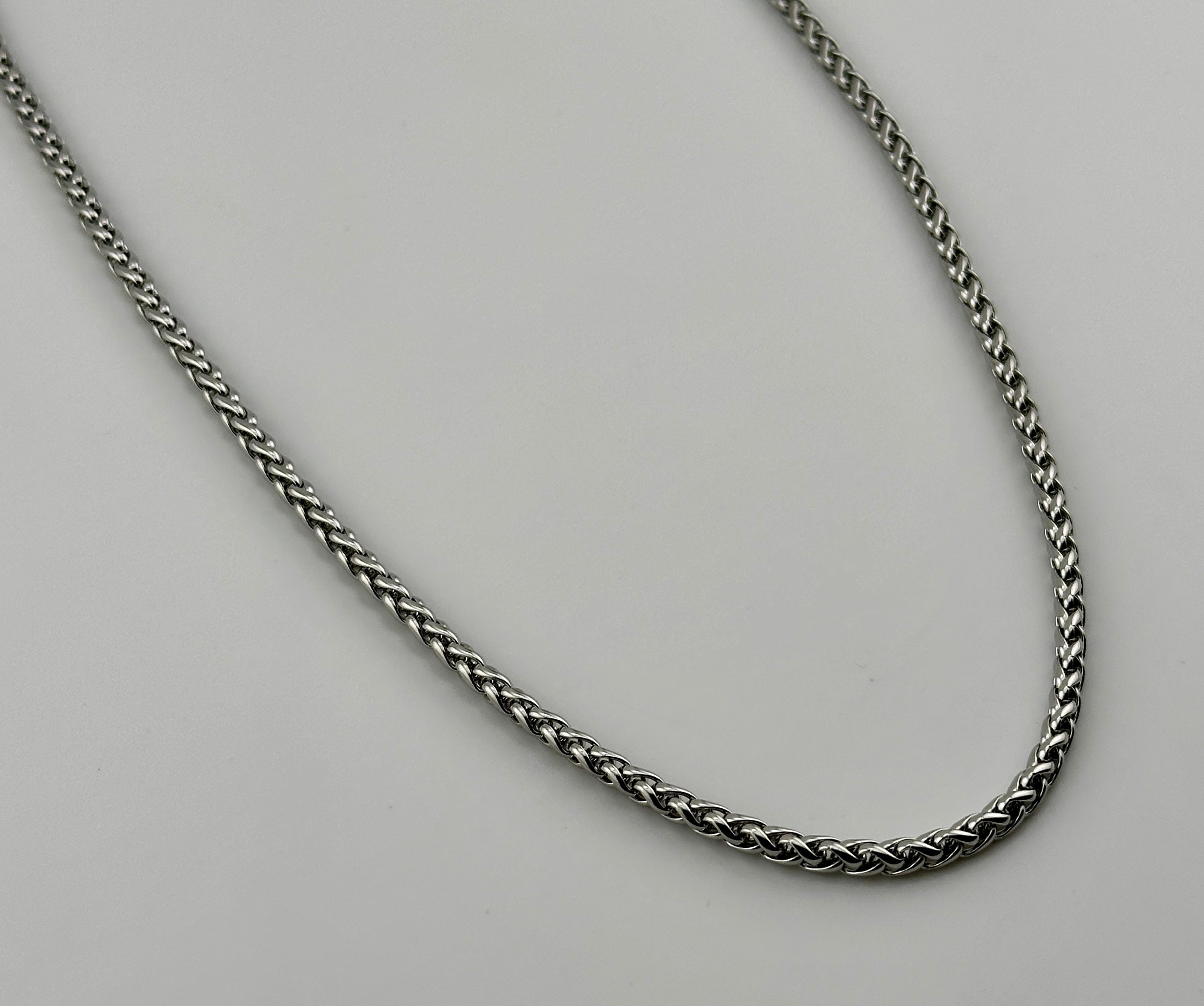 Wheat Silver 4mm Chain