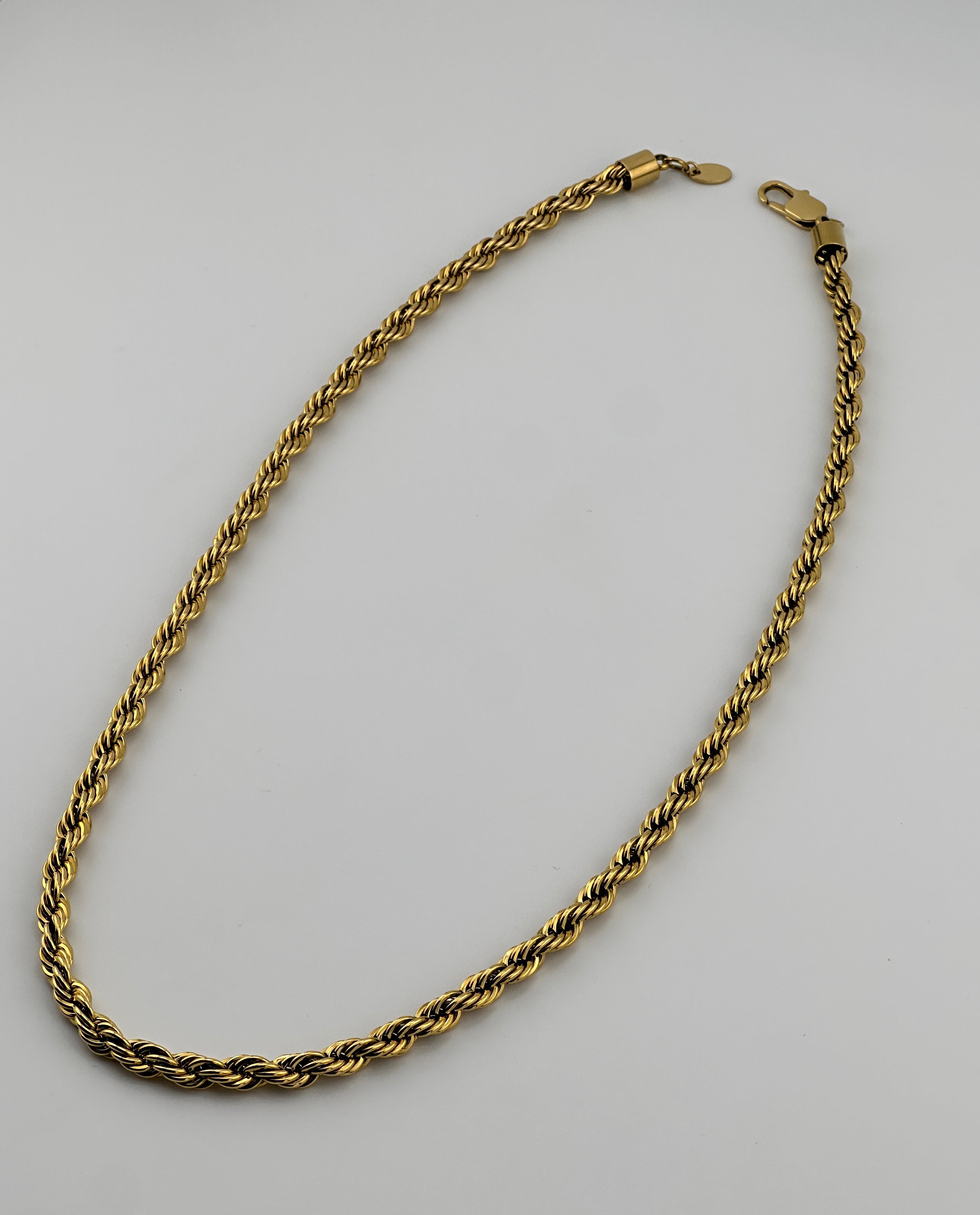 Rope Gold 6mm Chain