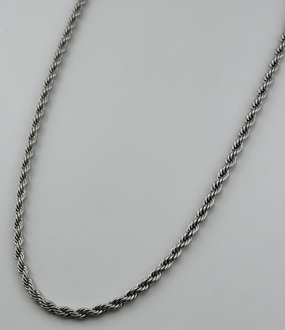 Rope Silver 5mm Chain