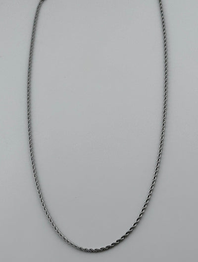 Rope Silver 2mm Chain