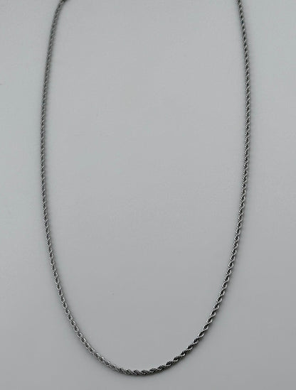 Rope Silver 2mm Chain