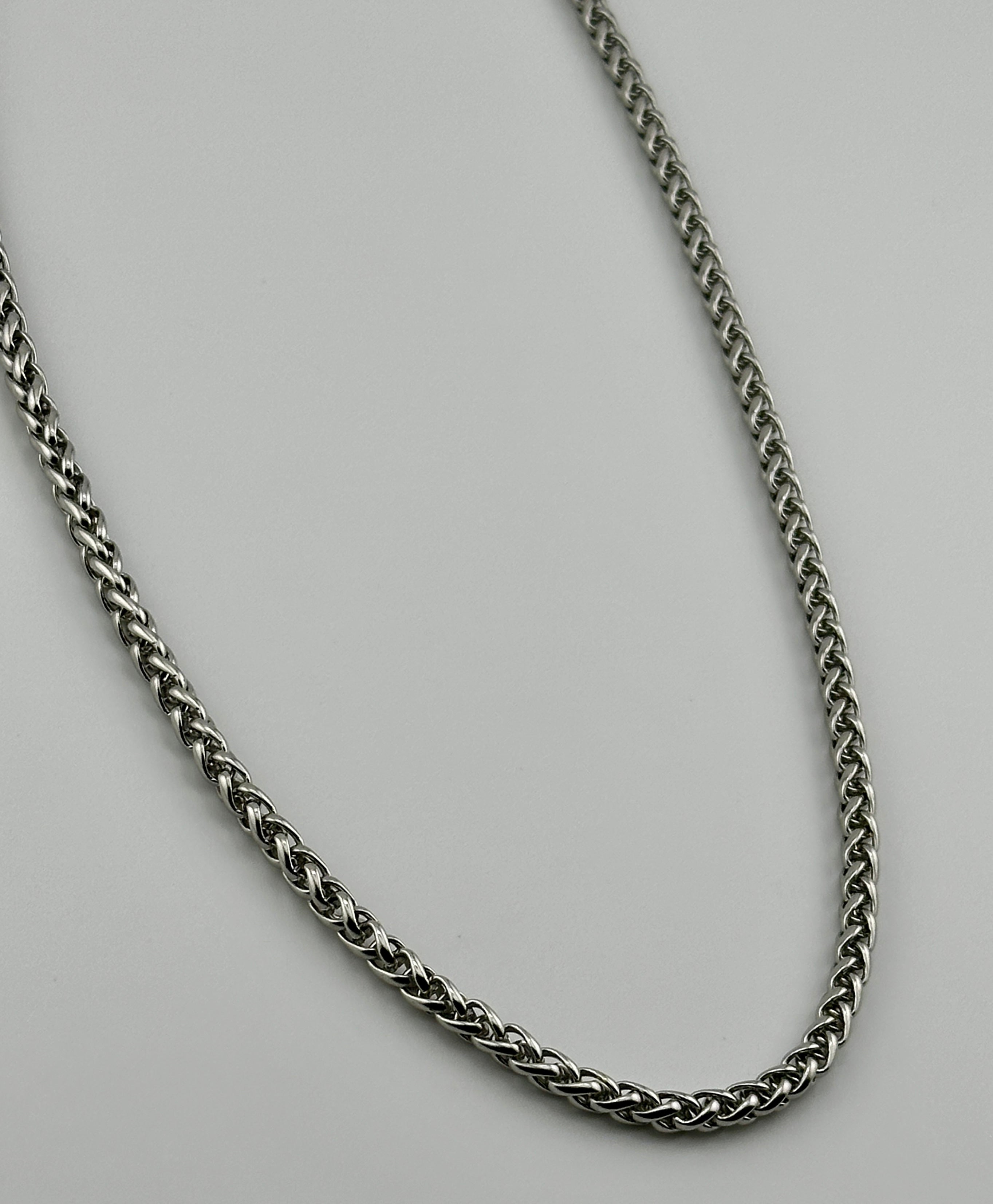 Wheat Silver 5mm Chain