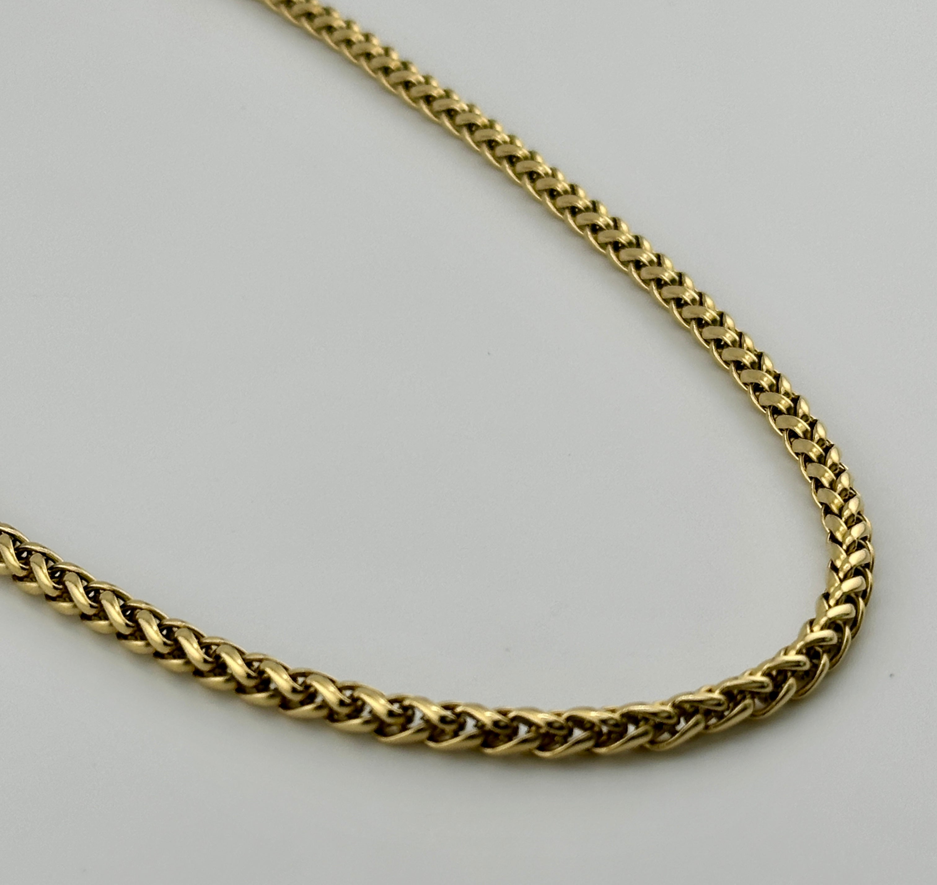 Wheat Gold 5mm Chain