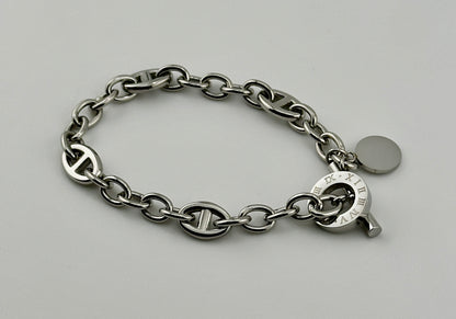 Cable & Marina Silver 8mm Bracelet