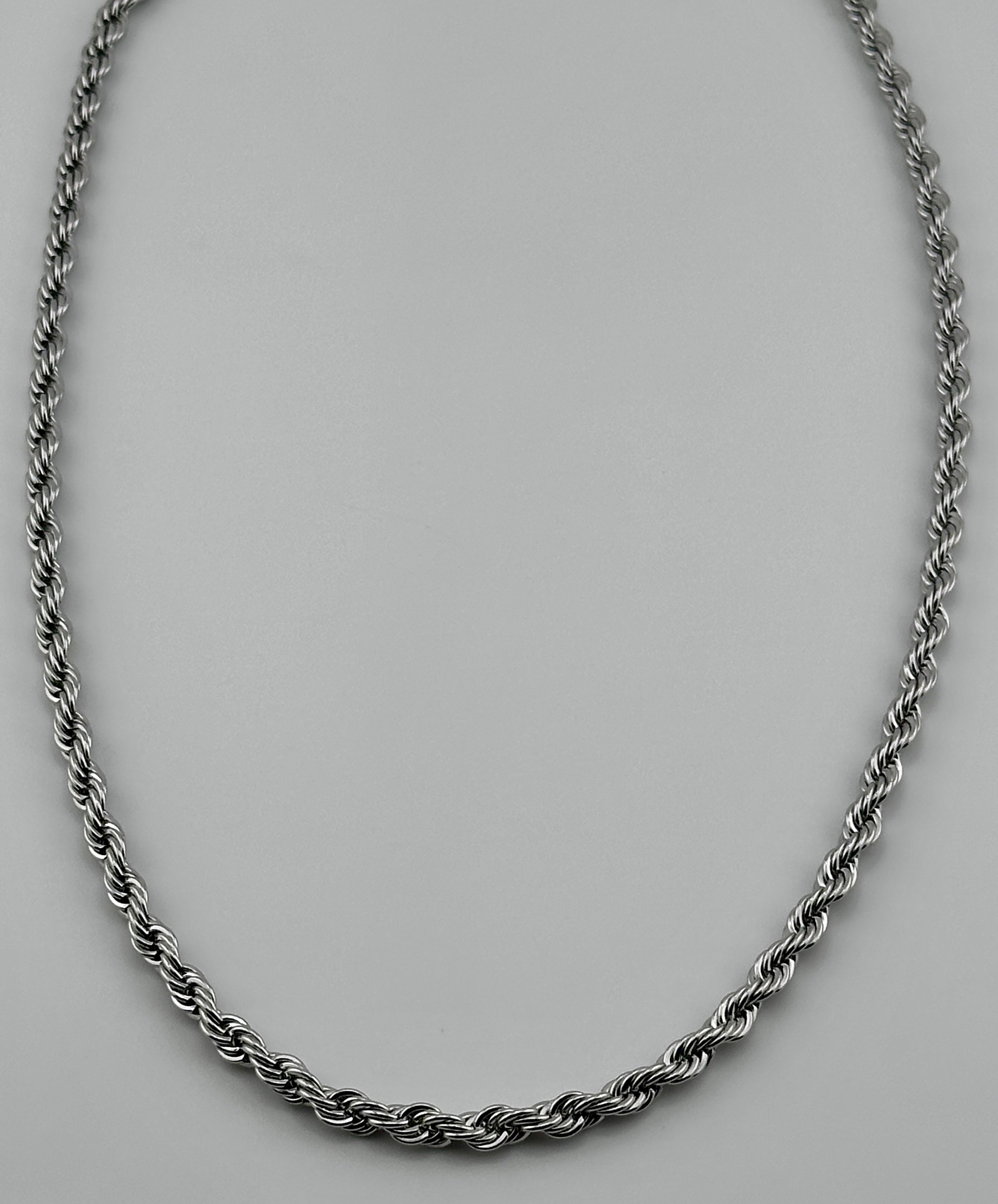 Rope Silver 6mm Chain