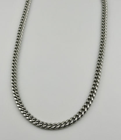 Cuban Link Silver 8mm Chain