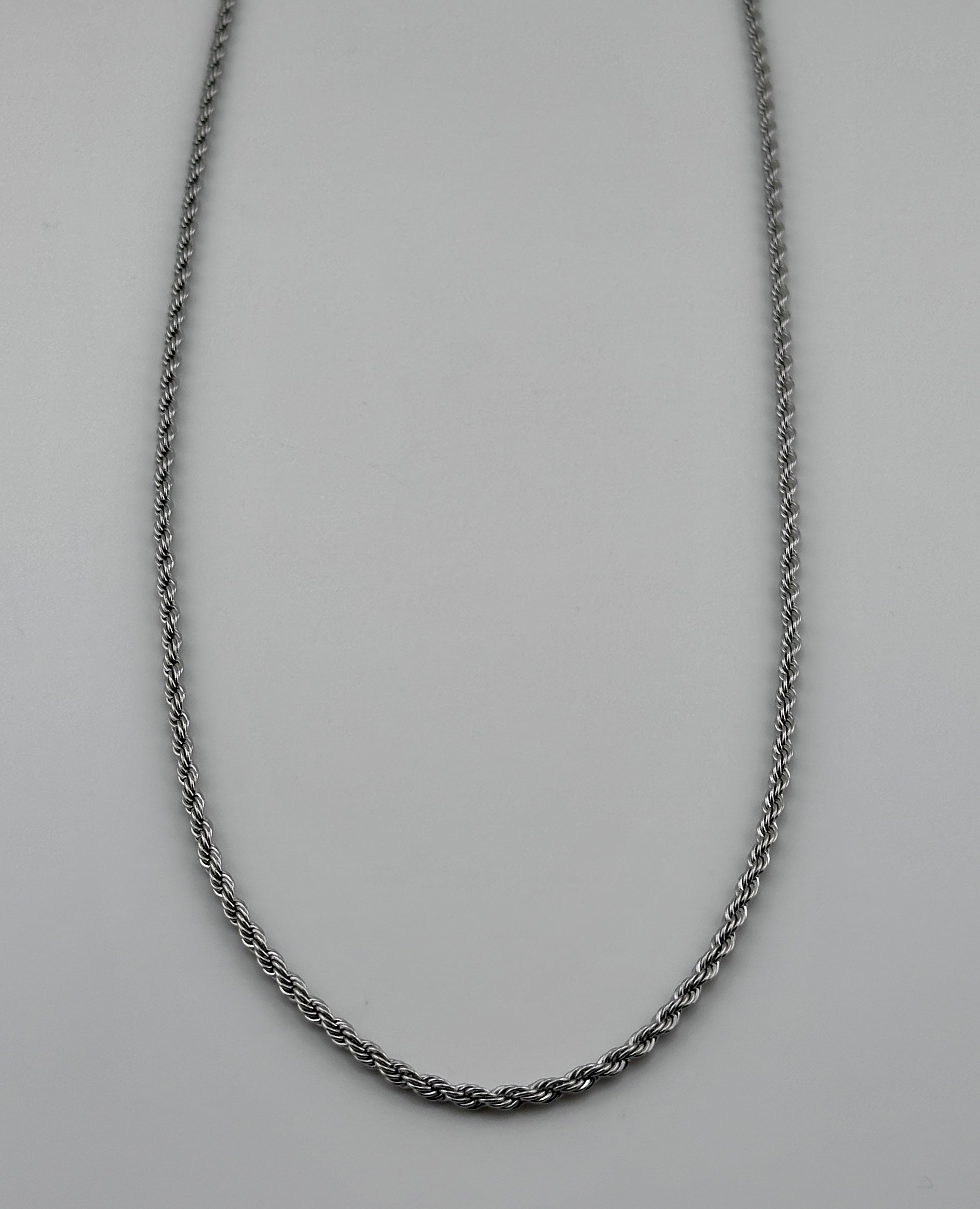 Rope Silver 3mm Chain