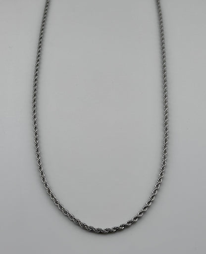 Rope Silver 3mm Chain