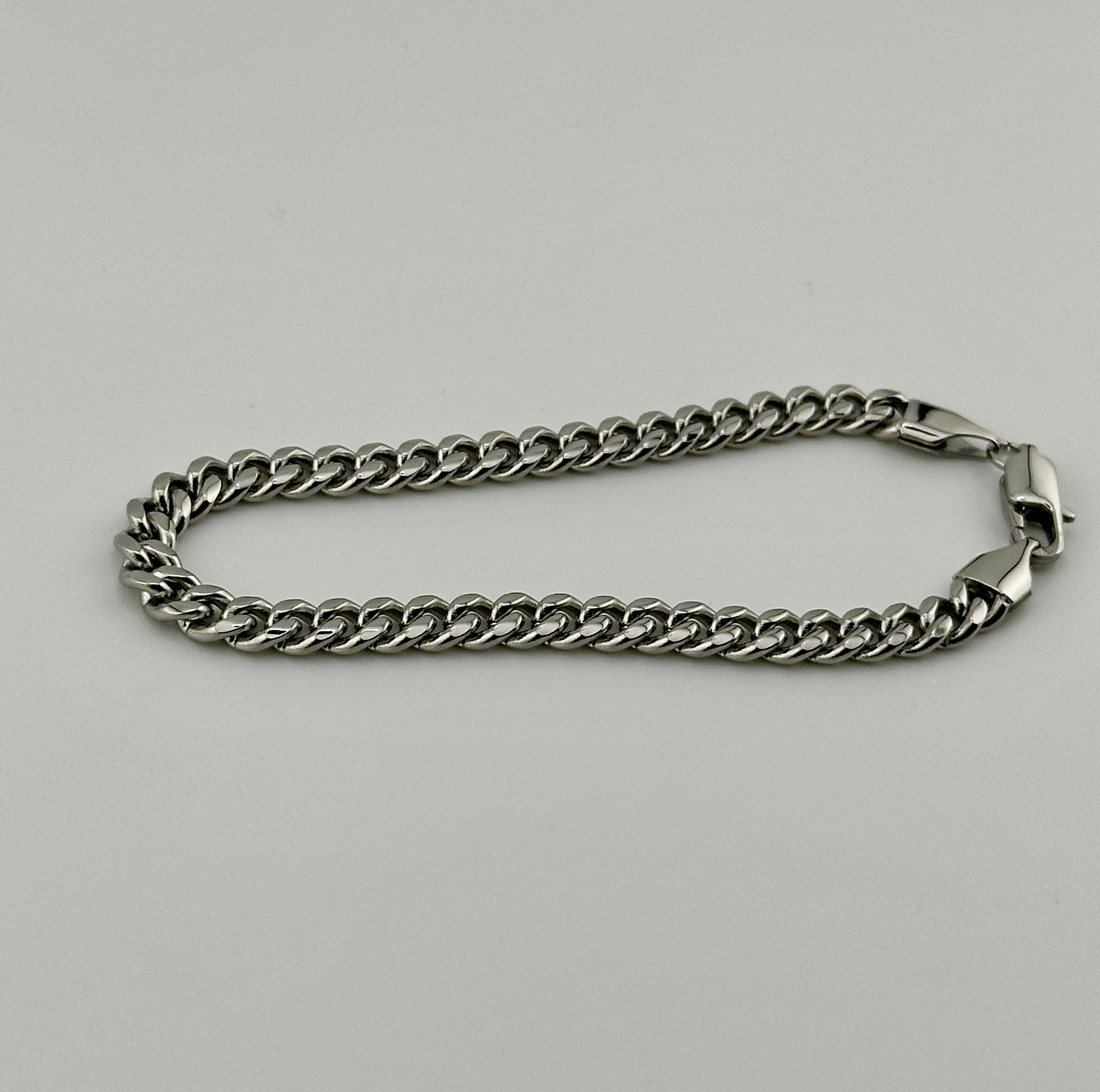 Cuban Link Silver 5mm Bracelet
