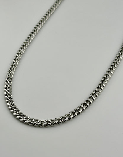 Cuban Link Silver 8mm Chain